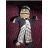 Image 1 : 5" Straw Stuffed Glass Eyes Comic Character #2074968