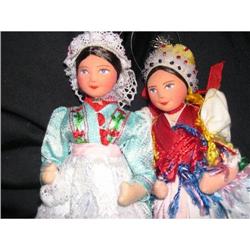 8" International Cloth Ornament Dolls #2075066