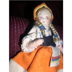 7.5  International Cloth Doll Blonde Pigtails #2075388