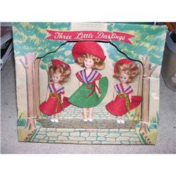 Three Little Darlings Hard Plastic Dolls #2075391