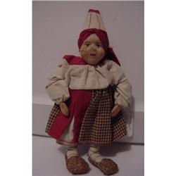 Doll Soviet Union Russian Woman Cloth Doll #2075542