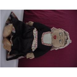 Doll Cloth Dutch Embroidered Face 15" #2075566