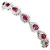 Image 1 : Natural  Stunning Red Ruby Bracelet
