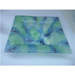 Square Art Glass Open Bowl #2012664