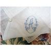 Image 1 : EMBROIDERY - HANKY MONOGRAM "A" #2012700