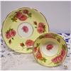 Image 1 : Foley China Cup & Saucer CORAL ROSES #2012750