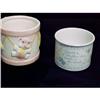 Image 1 : Pair Ceramic Planters-For Mothers and Babies! #2013333