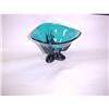 Image 1 : Gorgeous Blue Truly Footed Bowl-With Feet! #2013396