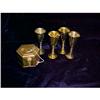 Image 1 : 5 Piece Collection Brass Decorative Items #2013450