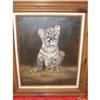 Image 1 : ORPHAN Cougar Tiger Cub Painting Yvonne Klein #2013486