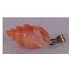 Image 1 : Carved pink coral shell pendant #2013584