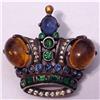 Image 1 : Trifari Alfred Philippe small cabochon crown #2013639