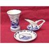 Image 1 : Nice Delft vase and pitcher and plate #2014098