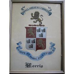 Drawing by Morris, Crest "Lion Rampant"! #2028240