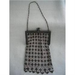 Enameled Mesh Fraternity Purse * RARE * #2028246