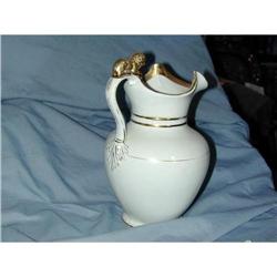 SEVRES  COVERED PITCHER PORCELAIN DE PARIS #2028277