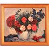 Floral with Mums, Original Oil Painting #2043760