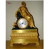 Image 1 : Absolutely Amazing Bronze Gilt Mantel Clock !! #2044328