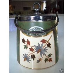 ANTIQUE MOORCROFT MacINTYRE BISCUIT BARREL!!!! #2044373