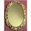 Image 1 : Oval Mirror gilt    #2044812