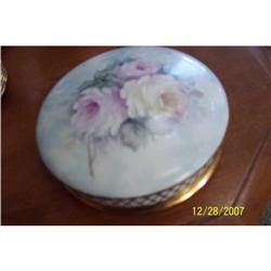 Large Covered Limoges Powder Bonbon Jar - HP #2061175