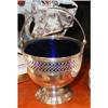 Image 1 : TIFFANY Sugar BASKET Sterling & HAWKES Cobalt #2061320