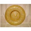 Image 1 : Amber color Bohemian Etched center piece #2061339