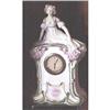 Image 1 : Antique German porcelain figural clock #2061423