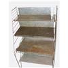 Image 1 : Folding Metal Shelves w/ Liners #2061712