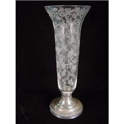 Etched Glass Vase #2073678