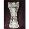 Image 1 : Corset Style Cut Glass Vase #2073682