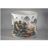 Chinese Famille Rose Porcelain Pen Holder    #2073711