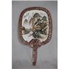 Chinese Famille  Rose  Fan  Shape  Plaque #2073713
