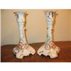 Image 1 : HAND PAINTED LIMOGES CANDLESTICKS #2073742