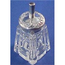 Ornate Victorian STERLING TOPPED GLUE POT #2073793