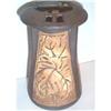 Image 1 : Weller Claywood Brown Art Pottery Vase #2074130