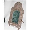 Image 1 : Victorian iron framed mirror Sku1208 #2074356