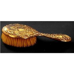 Antique Sterling Silver Hair Brush #2074546