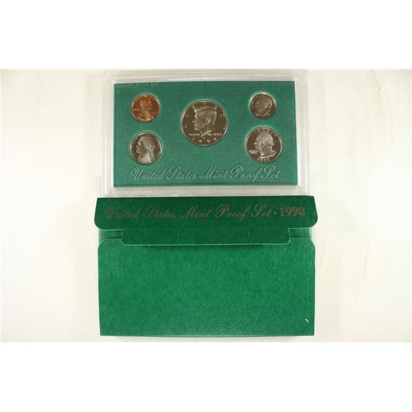 1998 US PROOF SET (WITH BOX)