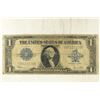 Image 1 : 1923 LARGE SIZE $1 SILVER CERTIFICATE BLUE SEAL