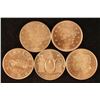 Image 1 : 5-PATRICK MINT HALF OUNCE COPPER ROUNDS