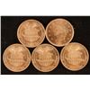 Image 2 : 5-PATRICK MINT HALF OUNCE COPPER ROUNDS