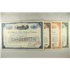 Image 2 : 4 ASSORTED VINTAGE RAILROAD STOCK CERTIFICATES