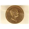 Image 2 : US MINT WASHINGTON/LINCOLN 3/4'' BRONZE TOKEN