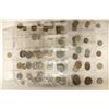 Image 1 : APPROX. 86 ASSORTED FOREIGN COINS IN SHEETS