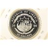 Image 2 : 2000 LIBERIA JOHN F.  KENNEDY SILVER PROOF $20