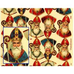 LARGE UNCUT OLD SCRAP SHEET ST. NICHOLAS P15 #2025114