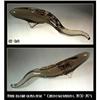 Image 1 : CZECH ART GLASS HAND SHAPED FISH NOVY BOR #149 #2025466