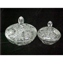 Set of 2 Anchor Hocking American Prescut Bowls #2025581
