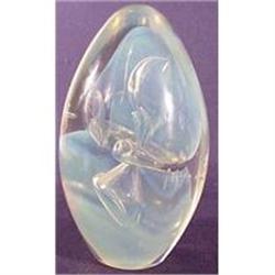 Edward J. Kachurik bubble opal paperweight #2025847